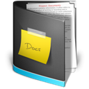 Documents Folder Black icon